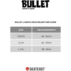Bullet x Santa Cruz Eyeball Youth Helmet Black