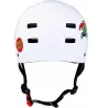 Bullet x Santa Cruz Slasher Youth Helmet White