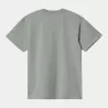 Carhartt Wip S/S American Script T-Shirt Grey