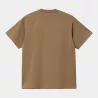 Carhartt Wip S/S Script Embroidery T-Shirt Brown