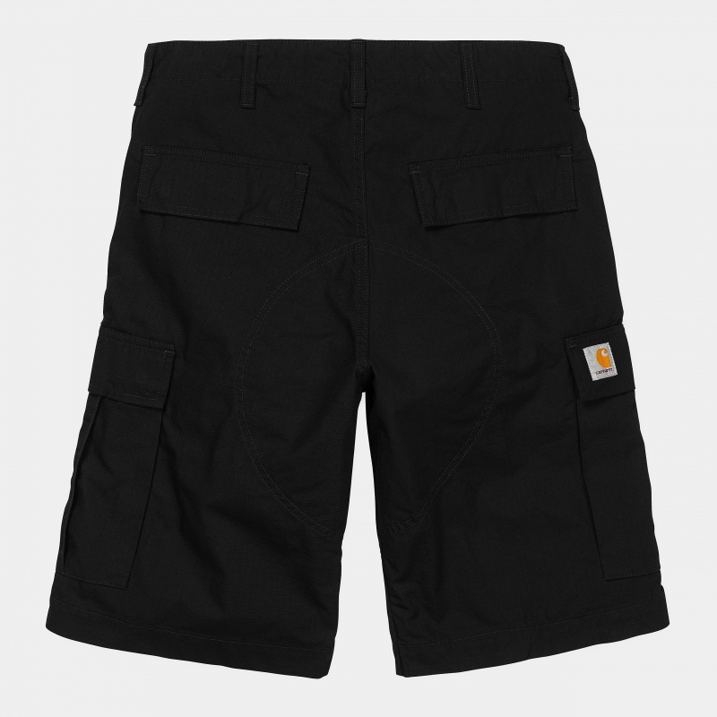 Carhartt Wip Regular Cargo Short Black Carhartt Wip Regular Cargo Short Black