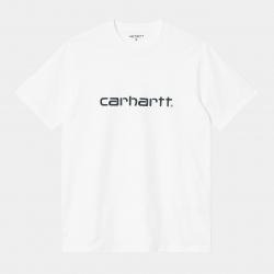 Carhartt Wip S/S Script T-Shirt White