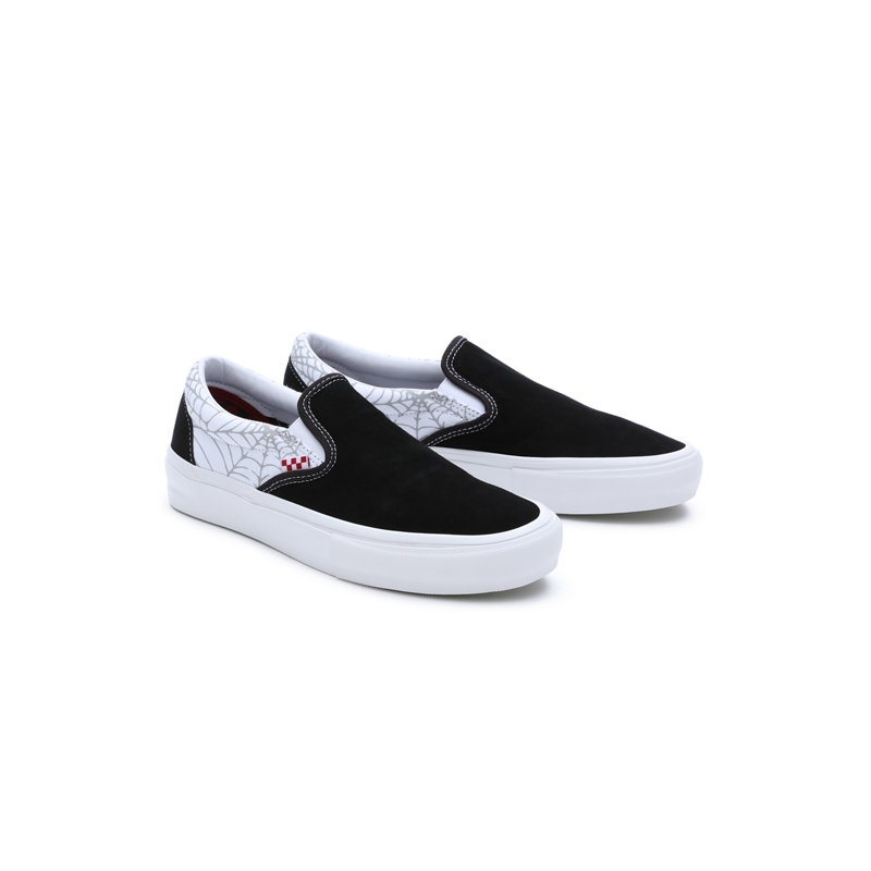 Vans Slip On Black Widow Spider