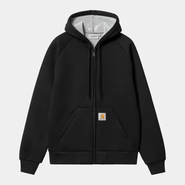 Carhartt Wip Car-Lux Hooded Jacket Black