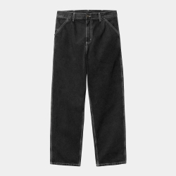 Carhartt Wip Simple Pant Black Heavy Stone Washed