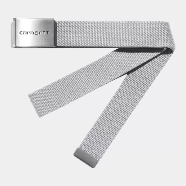 Carhartt Wip Clip Belt Chrome Sonic