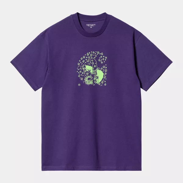 Carhartt Wip S/S Hocus Pocus T-Shirt Purple