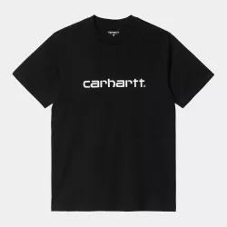 Carhartt Wip S/S Script T-Shirt Black