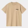 Carhartt Wip S/S Contact Sheet T-Shirt Beige