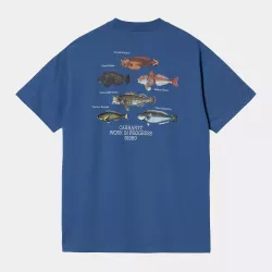 Carhartt Wip S/S Fish T-Shirt Blue