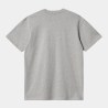 Carhartt Wip S/S Chase T-Shirt Grey Heather/Gold