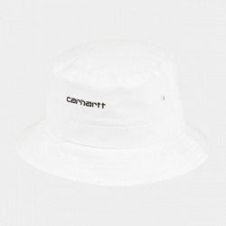 Carhartt Wip Script Bucket Hat White